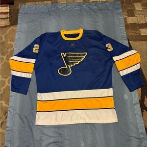 NHL St. Louis Blues Dimitri jaskin.   Beautiful stitched hockey jersey